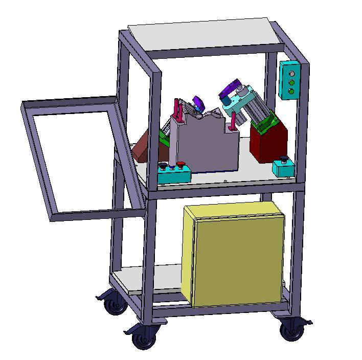 Etude de gabarit de montage soudure automatisee